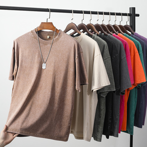 Fornitore di <span class=keywords><strong>Abbigliamento</strong></span> all'Ingrosso, T-Shirt Oversize Personalizzate 240 Gsm 100% Cotone, Stampa a Cera, Effetto Lavato, per <span class=keywords><strong>Uomo</strong></span> e <span class=keywords><strong>Donna</strong></span> - Product Image 1