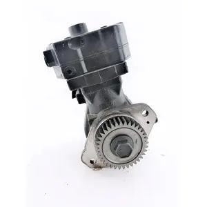 Genuine 4B3.9 ISB3.9 ISG12 ISF2.8 ISBE diesel engine parts Cyl Air Compressor 5257939 5343642 5334522 for cummins