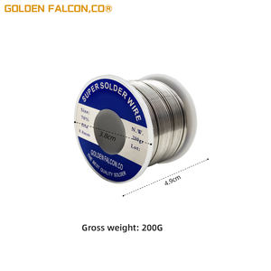 Alambre de soldadura de estaño Cable de soldadura de colofonia de núcleo activado 70/30 0,8mm Alambre de estaño 200g - Product Image 1