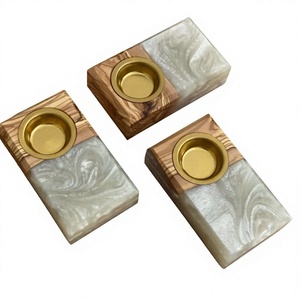 Quemador de Incienso de Sándalo Premium con Acabado Epoxi Pulido y Tapa Decorativa para Uso Religioso, Incienso Indio Ecológico para Oud-ZH - Product Image 1