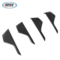 BFB para BMW X6 G06 LCI 2023 en adelante, molduras interiores de fibra de carbono, cubierta central, kits de cubierta de salpicadero, panel de consola central