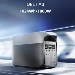 Ecoflow DELTA <span class=keywords><strong>3</strong></span> 1024Wh/1800W Stazione di Alimentazione Portatile per Campeggio, Energia di Backup per Famiglia e Attività all'Aperto - Product Image 1