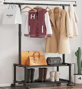 Armoire <span class=keywords><strong>en</strong></span> <span class=keywords><strong>plastique</strong></span> réglable anti-poussière <span class=keywords><strong>avec</strong></span> tiroirs et étagères, <span class=keywords><strong>meuble</strong></span> pliable pour petits espaces, écologique et portable - Product Image 6