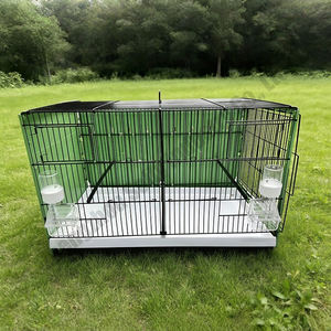 Jaula <span class=keywords><strong>para</strong></span> Pájaros Resistente a la Oxidación, Jaulas <span class=keywords><strong>para</strong></span> Pájaros de Calidad Premium, Jaula de Cría de Aves, Jaulas Grandes y Sencillas <span class=keywords><strong>para</strong></span> Pájaros, Aviario - Product Image 5