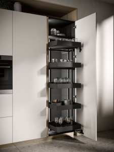 高級カスタムモジュール式キッチンキャビネット ステンレス製 環境に優しい ISO認証 ハードウェア保証 アメリカンスタイルアパートメント - Product Image 5