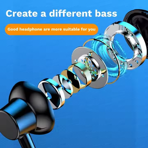 Auriculares Inalámbricos de Banda para el Cuello TWS BT5.2 con Pantalla LED Digital, Auriculares Inalámbricos Verdaderos con Soporte para Tarjeta TF, Manos Libres, Estéreo - Product Image 6