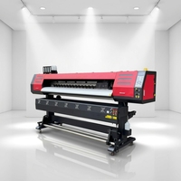 Plotter Eco Solvent Allprint Bersertifikat 1.8m 6ft XP600 untuk Pencetakan Wallpaper dan Signage Resolusi Tinggi