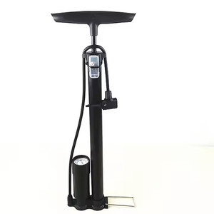 <span class=keywords><strong>Pompe</strong></span> à vélo en aluminium haute pression à main et <span class=keywords><strong>pied</strong></span> avec valve Schrader/Presta et jauge de montre pour vélo de <span class=keywords><strong>route</strong></span> montagne - Product Image 1