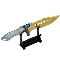 Couteau d'arène de 22cm, réplique de jeu interactive entièrement en métal, jouet anti-stress à collectionner, accessoires COSplay, cadeau pour garçon