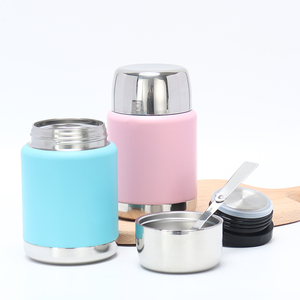 Boîte à lunch isotherme à double paroi en acier inoxydable avec couvercle, pour sublimation - Product Image 2