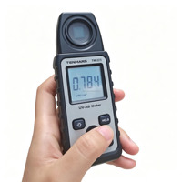 جهاز قياس الإشعاع فوق البنفسجي TENMARS TM-223 UVAB بنطاق 290-390 نانومتر مع مستشعر خارجي للتعقيم والمعالجة بالأشعة فوق البنفسجية