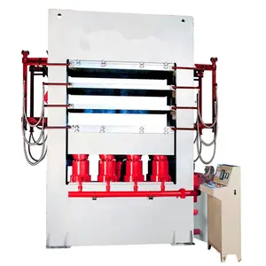Direktverkauf ab Werk kurzzyklus-Melamin-MDF-Brett-Laminierungsmaschine heißgepresst für Holzbasisbrett