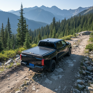 Accessoires pour camionnette Toyota Tundra 5.5ft <span class=keywords><strong>2007</strong></span>+ : couvre-caisse télescopique rétractable en aluminium - Product Image 3