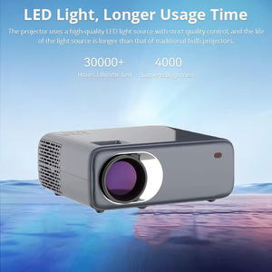High Quality Home <b>LED</b> <b>Projector</b> Smart Android Wi-Fi Portable Full HD 1080P Q5 2024 Best Factory Price Beamer Small Pocketable In - Product Image 4