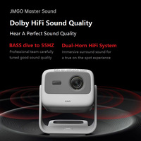 JMGO N1S Projecteur Laser Triple Couleur 4K Android 11 avec HDR Portable MEMC WiFi Intelligent pour Home Cinéma