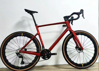 Vélo de gravier en carbone BXT Gravel-135 700C*40C avec passage des câbles interne, cadre en fibre de carbone, groupes GRX RX600 2*11 vitesses