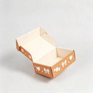 FX Custom Embossed Flat Fold Delivery Enclosure Sturdy Corrugated Build Collectible Merchandise Retail Shipment Handling - Product Image 1