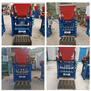Máquina semiautomática para fabricar ladrillos de cemento de 4-35A, la densidad del ladrillo puede soportar a las personas, produce una fábrica de ladrillos de 400-200-200mm en Turquía - Product Image 6