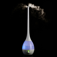 Humidificateur d'air ultrasonique à grande capacité, silencieux, sur pied, conçu pour le confort quotidien de l'air intérieur