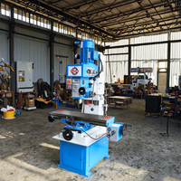 Machine de perçage et de fraisage automatique verticale légère HIPOW ZX50C, broche conique MT4, 220-415V