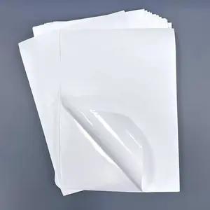 Лазерная матовая бумага без дерева 80 г/м2 самоклеящаяся бумажная наклейка этикетка A3 лист клейкая этикетка наклейка 8,5x11 дюймов