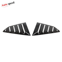 Couvre-lunettes de soleil pour vitres arrière en ABS pour Chevrolet Camaro 16-23