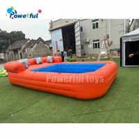 Barre flottante gonflable durable commerciale de partie de l'eau de barre de piscine de parc aquatique