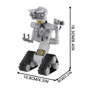 Robot Cortocircuito MOC, Serie de Juguetes de Películas, Set de Bloques de Construcción DIY para Niños de 14 Años en Adelante, Ladrillos de Plástico - Product Image 2