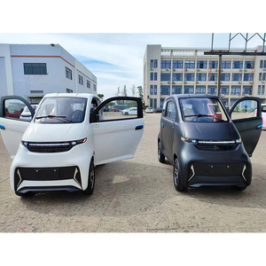 Coche Eléctrico de Calle EEC COC L6e de Litio 60V 2000W de 4 Ruedas Pequeño para 2 Personas con Asientos de Cuero Oscuros y Cámara Trasera SQ4 - Product Image 4