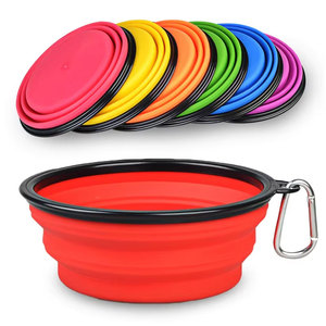 Assiette à dîner pliable pour rongeurs, vaisselle en silicone pour chien de <span class=keywords><strong>berger</strong></span>, bol pour chien domestique, cochon chaton, nécessités quotidiennes, vente en gros - Product Image 1