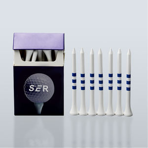 Изготовленные на заказ футболки для гольфа, 10 упаковок, популярный портсигар, упаковка, индивидуальные бамбуковые деревянные разлагаемые футболки для гольфа - Product Image 3