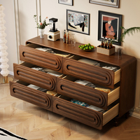 Purely Feel Französisch alten Windrohr Schrank Schlafzimmer Massivholz fünf oder sechs Eimer Schrank Schubladen schrank American Retro Schließfach