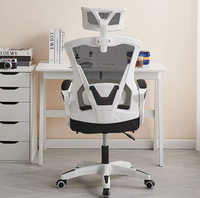 Silla de Oficina para el Hogar, Reclinable, Giratoria y Ajustable, con Reposacabezas Ajustable para Reuniones y Conferencias