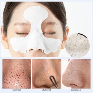Masque en feuille adhésif pour points noirs en gros avec charbon de bambou pour le nettoyage des pores et l'élimination des points noirs, tous types de peau - Product Image 2