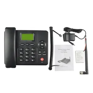 Telephone with sim card 3g desktop phone for home