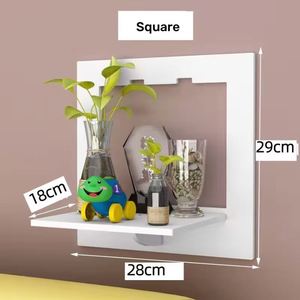 Estantes Decorativos de Plástico para Flores, sin Perforaciones, para Macetas, Adornos, Almacenamiento, para Dormitorio, Sala de Estar, Venta al por Mayor - Product Image 4