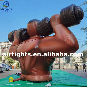 Nouveauté <span class=keywords><strong>Ballon</strong></span> publicitaire géant gonflable en forme <span class=keywords><strong>de</strong></span> musclé pour salle <span class=keywords><strong>de</strong></span> sport - Product Image 3