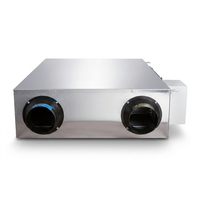Ventilateur à récupération d'énergie 600m3/h, unité de ventilation à récupération de chaleur, moteur, rendement 80-85%, contrôle intelligent, indice de protection IPX4