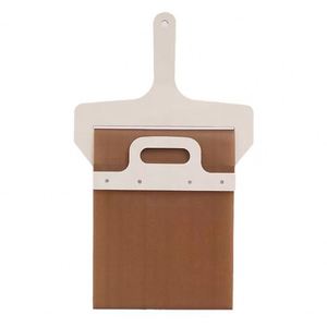 Pelle à pizza coulissante pliable en bois massif 40x40x3cm, résistante au four, ustensile de cuisine pour la cuisson - Product Image 4