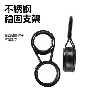 Guide de canne à pêche en acier inoxydable à grand trou pour lancer longue distance, idéal pour la pêche en mer, la pêche en eau salée, la pêche en bord de mer et comme accessoire de pêche. - Product Image 2