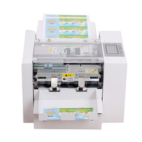 A4 Copie Boutique Papier Fabrication De Cartes De Visite Carte Billet Coupe Machine Cinéma Portable Découpeuse de Carte Coupon Machine de Coupe