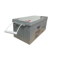 Batterie au plomb-acide MF Gel AGM JOZOKING 12V 200Ah, stockage d'énergie GFM, cycle profond rechargeable pour cellule solaire pour appareils électroménagers