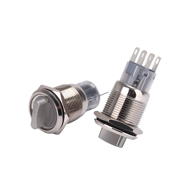 Spring Return Scram Rotary Led Pushbutton Switch