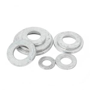 Arandela Plana Redonda de Acero al Carbono HDG Galvanizado en Caliente <span class=keywords><strong>M10</strong></span> M12 M16 para Construcción de Estructuras de Acero de Alta Resistencia - Product Image 4