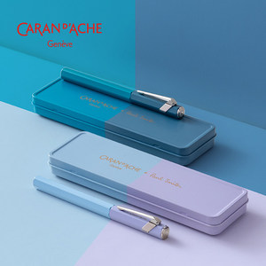 <span class=keywords><strong>CARAN</strong></span> <span class=keywords><strong>D</strong></span>'<span class=keywords><strong>ACHE</strong></span> Paul Smith Collaboration 849 – Stylo à <span class=keywords><strong>encre</strong></span> métallique 0,5 mm, pour hommes et femmes, haut de gamme, pour le bureau, les étudiants, cadeau - Product Image 2