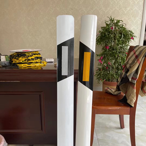 Đường cao tốc phản quang cột PVC tam giác linh hoạt đường cao tốc phản chiếu an toàn đường Bộ cảnh báo bollard giao thông <span class=keywords><strong>delineator</strong></span> bài - Product Image 3
