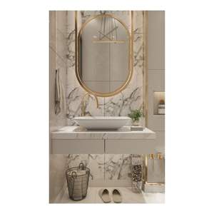 Meuble-lavabo double vasque sur mesure pour rénovation <span class=keywords><strong>de</strong></span> suite parentale avec plan <span class=keywords><strong>de</strong></span> travail en quartz et rangement spacieux - Product Image 5