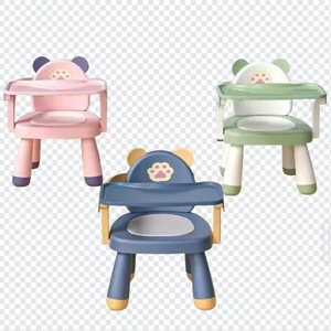 Plástico desmontable Fácil <span class=keywords><strong>de</strong></span> llevar Alimentación del bebé Booster <span class=keywords><strong>Comer</strong></span> <span class=keywords><strong>Silla</strong></span> Bebé Comedor Alimentación Sentado <span class=keywords><strong>Silla</strong></span> - Product Image 1