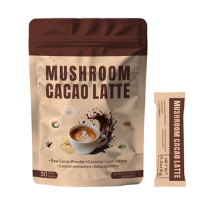 <span class=keywords><strong>Poudre</strong></span> de cacao aux 5 champignons sans sucre de marque privée Amaz – Complément énergétique, amélioration de l'humeur et soutien immunitaire - Product Image 2