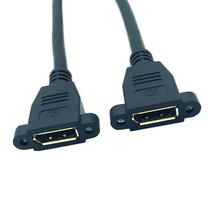 Cable adaptador DisplayPort hembra a hembra, conector de extensión HDMI 4K con orejeta para monitor y PC - Product Image 3
